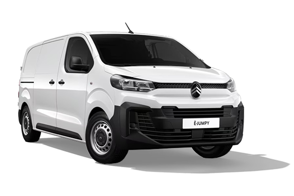 Vue latérale du fourgon CITROEN Ë-JUMPY III - 2020 – modèle utilitaire aménageable